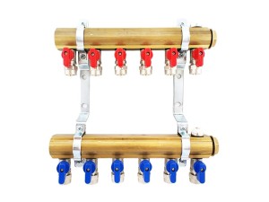Rozdzielacz do C.O. 9 obwodów mini zawory