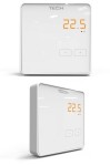 Bezprzewodowy regulator pokojowy R-8z 230V TECH - biały