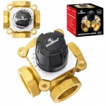 Zawór mieszający regulacyjny 4 drogowy 5/4" DIAMOND