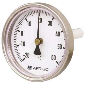 Termometr BiTh 100, fi100mm, -20÷60°C, L 63mm, G1/2", ax AFRISO