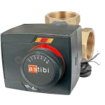 Zestaw regulacyjny 2": Siłownik ASTIBI + zawór 4-drogowy