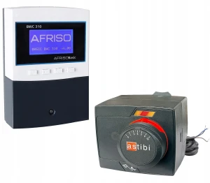 Zestaw regulacyjny: Siłownik ASTIBI + Regulator Afriso BWC 310