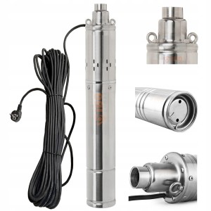 Pompa głębinowa 3" SCR-0,25 (0,25kW,230V) IBO, kabel 14m