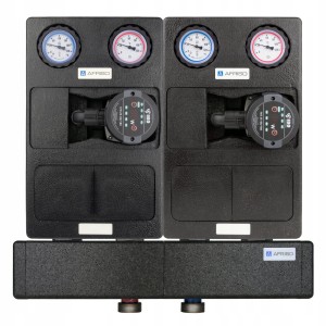 Zestaw grup pompowych PrimoTherm AFRISO IBO IVO z rozdzielaczem