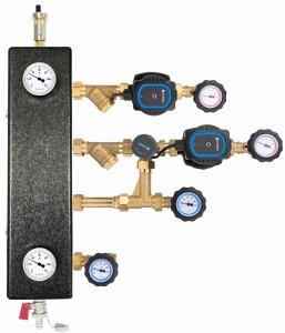 Zestaw sprzęgła hydraulicznego SP1020 AFRISO, człon bez mieszania, zawór ARV 362, pompy AFRISO APH 160