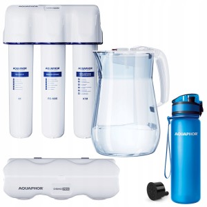 Filtr wody pitnej RO-312S PRO + butelka AQUAPHOR