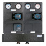 Zestaw grup pompowych PrimoTherm APH 2 AFRISO z rozdzielaczem i siłownikiem ARM 343 AFRISO