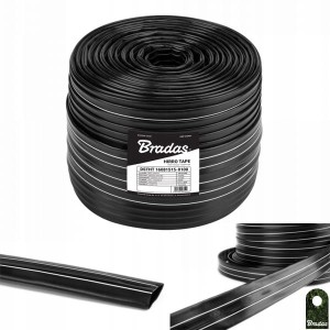 Taśma kroplująca BRADAS HIRRO TAPE 100m - 16/8mil/1,5l/h/10cm