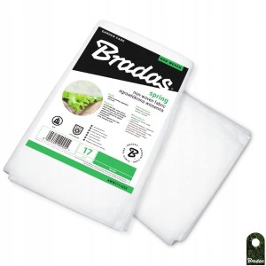 Agrowłóknina 17 wiosenna biała, 3,2 x 5m BRADAS