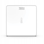 Przewodowy czujnik pokojowy C-7p TECH - biały