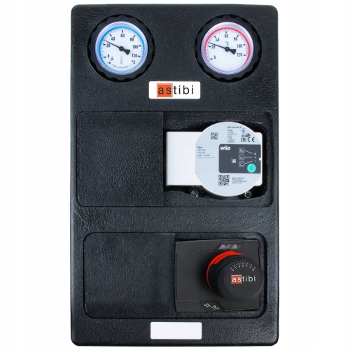 Grupa pompowa ASTIBI A 180-2 DN25 + zawór mieszający, siłownik SWD 543, pompa Wilo Para