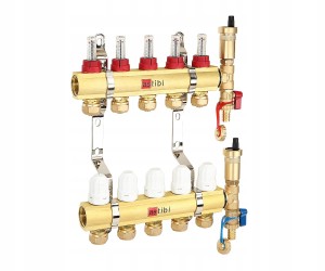 ROZDZIELACZ 5 OBWODOWY OGRZEWANIA PODŁOGOWEGO ASTIBI