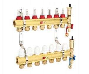 ROZDZIELACZ 7 OBWODOWY OGRZEWANIA PODŁOGOWEGO ASTIBI