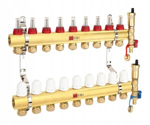 ROZDZIELACZ 9 OBWODOWY OGRZEWANIA PODŁOGOWEGO ASTIBI