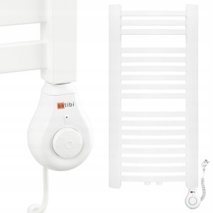 Grzejnik łazienkowy elektryczny OSAKA 580x750 biały Hydroland