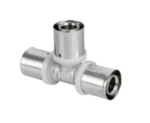 Trójnik zaciskowy PEX 25x25x25 Hydroland