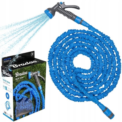 wąż ogrodowy bradas 5-15m + pistolet