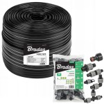 Zestaw: Taśma kroplująca HIRRO TAPE 100m 1,5l/h/10cm + akcesoria 26 szt. BRADAS