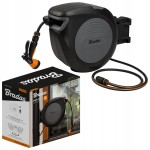 Bęben automatyczny do węża ogrodowego 20m na ścianę BRADAS + akcesoria