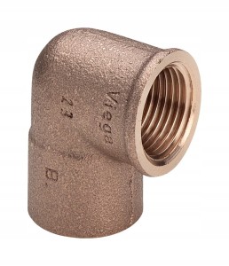 Kolano do lutowania miedziane 1/2"x18 GZ VIEGA