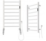 Grzejnik łazienkowy elektryczny stojący 200W 500x800mm biały