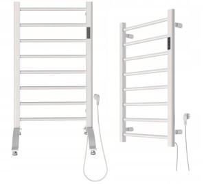 Grzejnik łazienkowy elektryczny stojący 200W 500x800mm biały