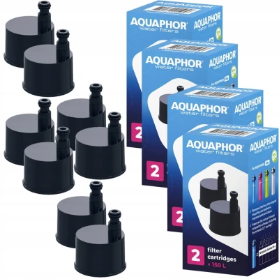 Zestaw filtrów do butelki AQUAPHOR CITY - 8 szt.
