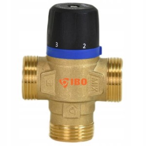 Termostatyczny zawór mieszający IBO MIX KVS 2,5m3/h, DN25, GW 1", 35-60°C