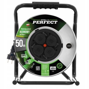Przedłużacz bębnowy STALCO Heavy Line 40 m - 4 dniazda, 16A,3X2,5MM