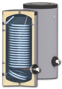 Zbiornik c.w.u. 400l OEM Energy - stojący, wężownica 3,9 do pompy ciepła