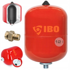 Naczynie wzbiorcze przeponowe do c.o. 12l + złącze