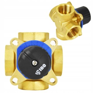 Zawór mieszający 4-drogowy IBO MIX4 - 1 cal, DN25
