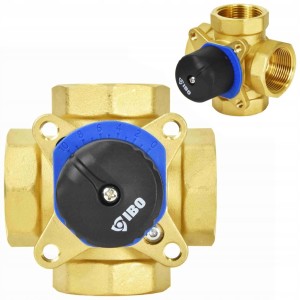 Zawór mieszający regulacyjny 4-drogowy IBO MIX4 -  5/4 cala, DN32
