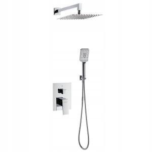 ZESTAW NATRYSKOWY PODTYNKOWY ARS VALVEX CHROM