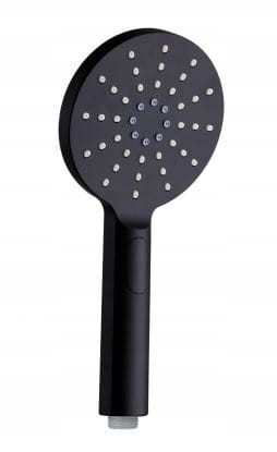 Słuchawka 3-funkcyjna ROUND BLACK VALVEX