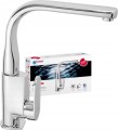 BATERIA KUCHENNA ZLEWOZMYWAKOWA JEDNOUCHWYTOWA NEVIS CHROM DIAMOND