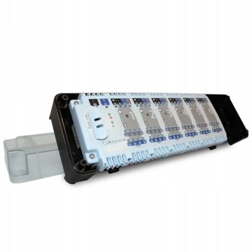 Przewodowa centrala - listwa sterująca SALUS KL06-M, 6 STREF, 230V