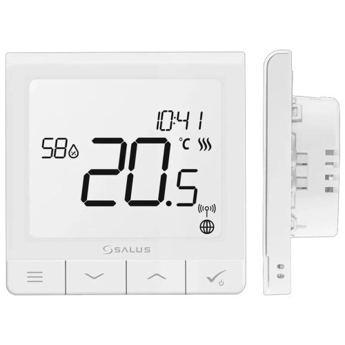 Przewodowy sterownik temperatury SALUS SQ610 ILTC - podtynkowy