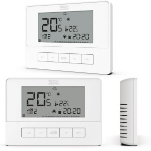 REGULATOR STEROWNIK POKOJOWY PRZEWODOWY DWUSTANOWY TYGODNIOWY T-4.1 TECH