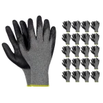 20 x Rękawice robocze ONYX EcoDrago - powlekane lateksem