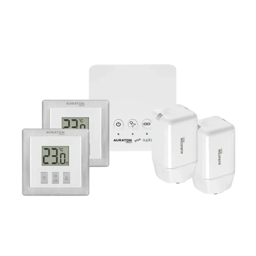 Zestaw AURATON SUPLA 2 Radiator White.webp