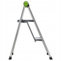Drabina domowa STALCO składana MINI SLIM 2-stopnie bez uchwytu - 150 kg