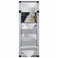 Drabina domowa STALCO składana MINI SLIM 3-stopnie z uchwytem - 150 kg