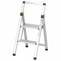 Drabina domowa STALCO składana SLIM 2-stopnie z uchwytem - 150 kg