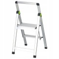 Drabina domowa STALCO składana SLIM 2-stopnie z uchwytem - 150 kg