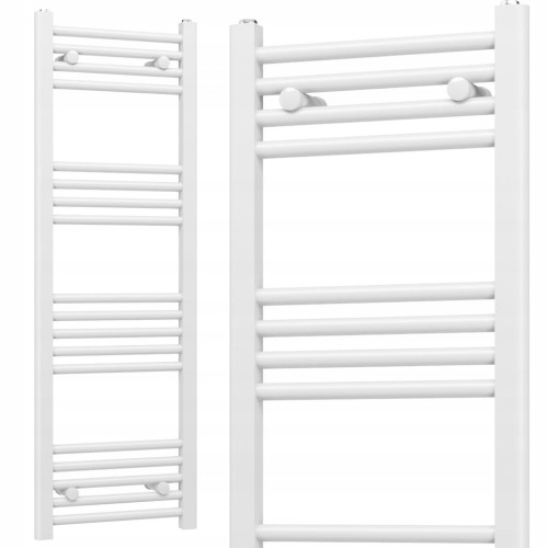 Grzejnik łazienkowy drabinka 400x1200 409W 18-ŻEBEREK BIAŁY SLIM 40x120cm