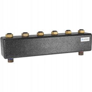 Rozdzielacz ze sprzęgłem hydraulicznym AFRISO KSV dla 3 obiegów pompowych