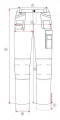 Spodnie robocze męskie STALCO Basic Line - r. XL