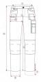 Spodnie robocze męskie STALCO Basic Line - r. XXL