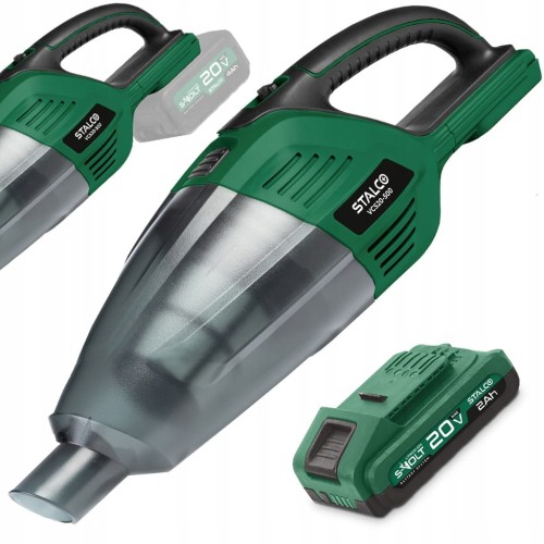 Odkurzacz przemysłowy akumulatorowy STALCO S-VOLT VCS20-500 + akumulator 20V 2Ah S-Volt